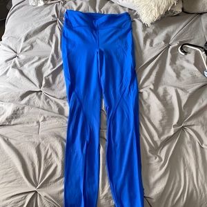 Bright Blue Lululemon Leggings